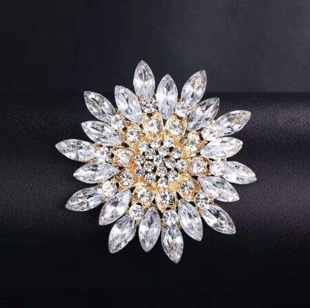 Blooming Flower Brooch